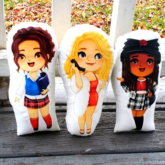 Clueless Pillow Pal Set. 3 Pals. New. - Picture 1 of 1